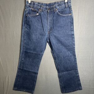 Vintage Levis‎ 517 Orange Tab Jeans 90’s Boot Cut 36 (34) x32 (27) Retro Denim